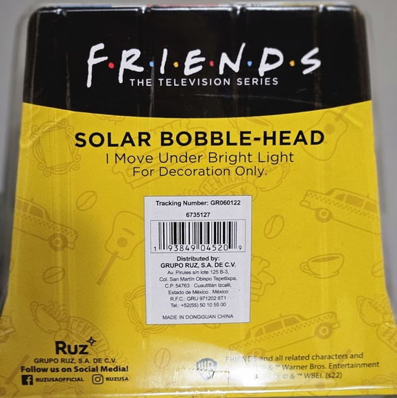 Friends Solar bobblehead - Picture 2 of 2